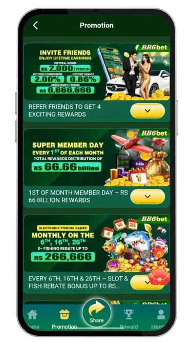BB6BET Game Features