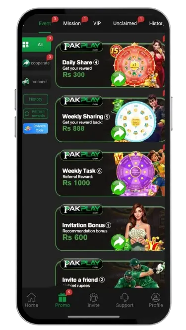 PakPlay Game Features